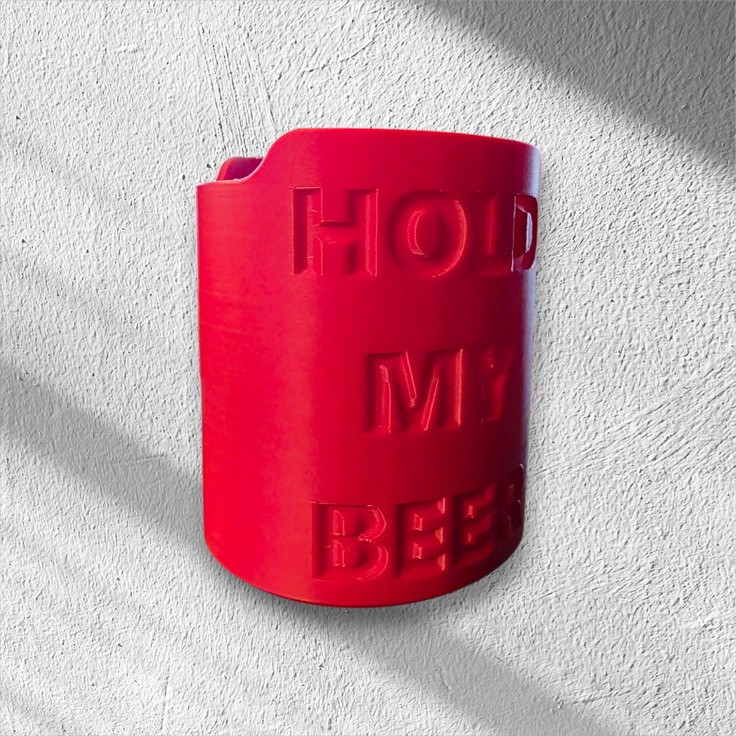Beer/Soda Can Holster with Built-in Belt Loop