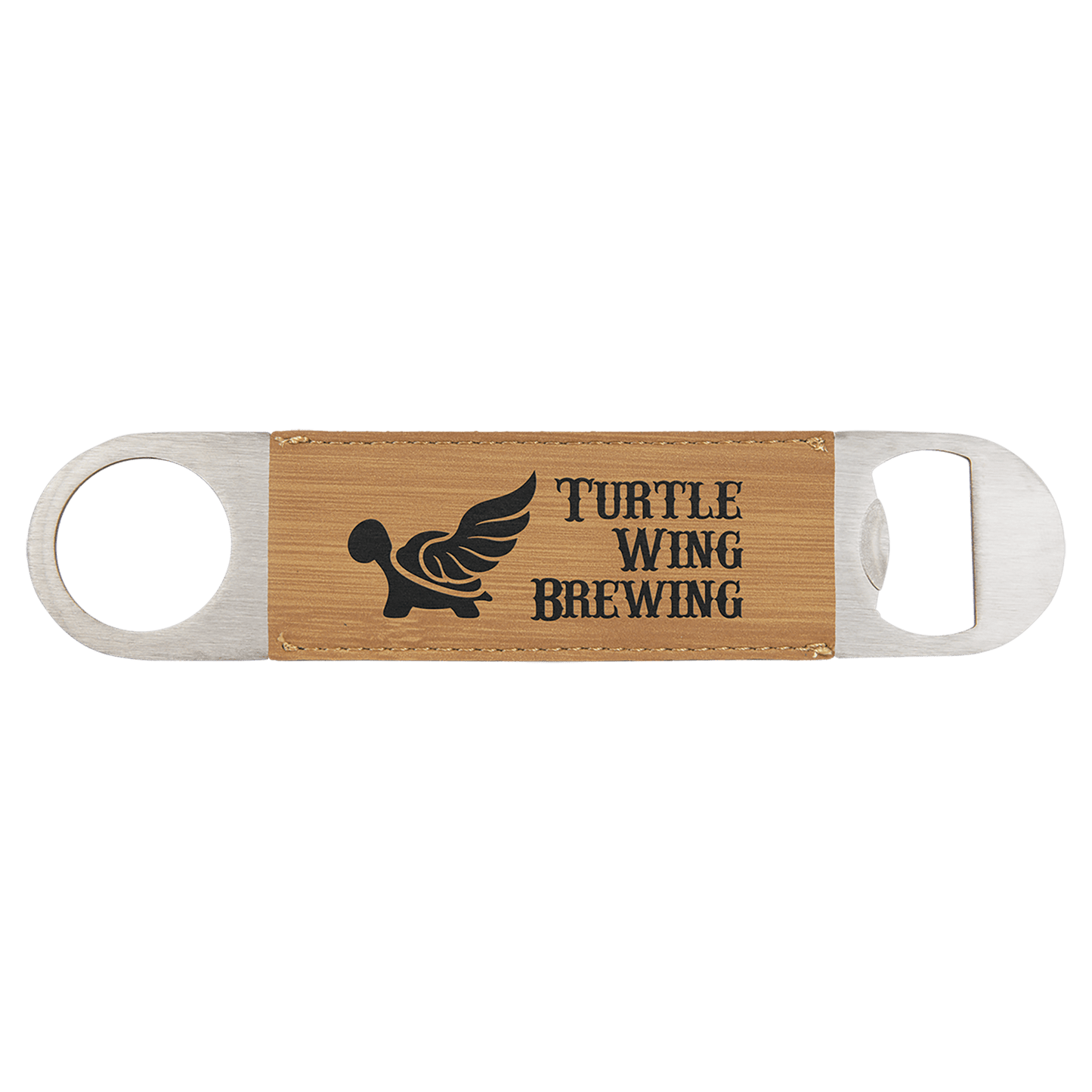1 1/2" x 7" Leatherette Bottle Opener