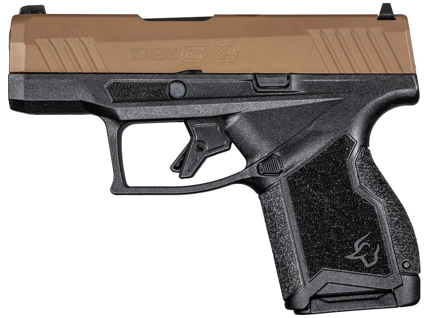Taurus GX4 Sub-compact 9mm Handgun (Black/Bronze), 11rd capacity