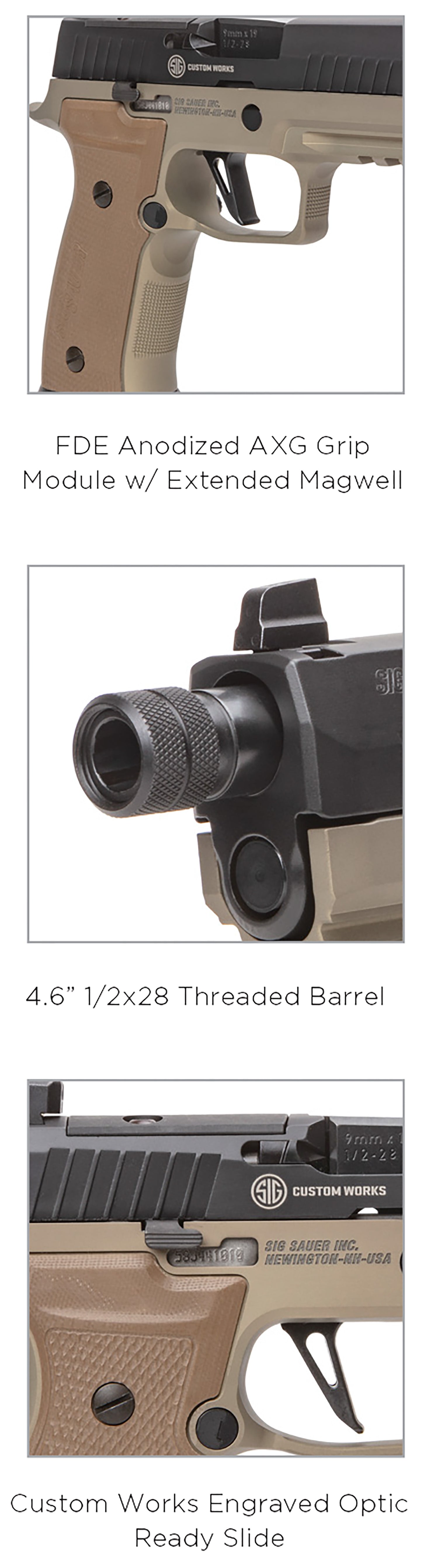 Sig Sauer AXG Combat Carry Frame, LIMITED EDITION