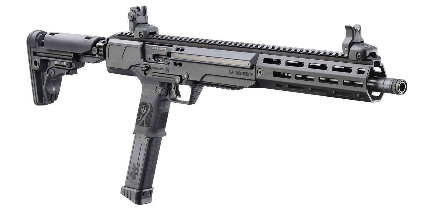 Ruger LC Carbine, 10MM, 16.25" Threaded Barrel, Black