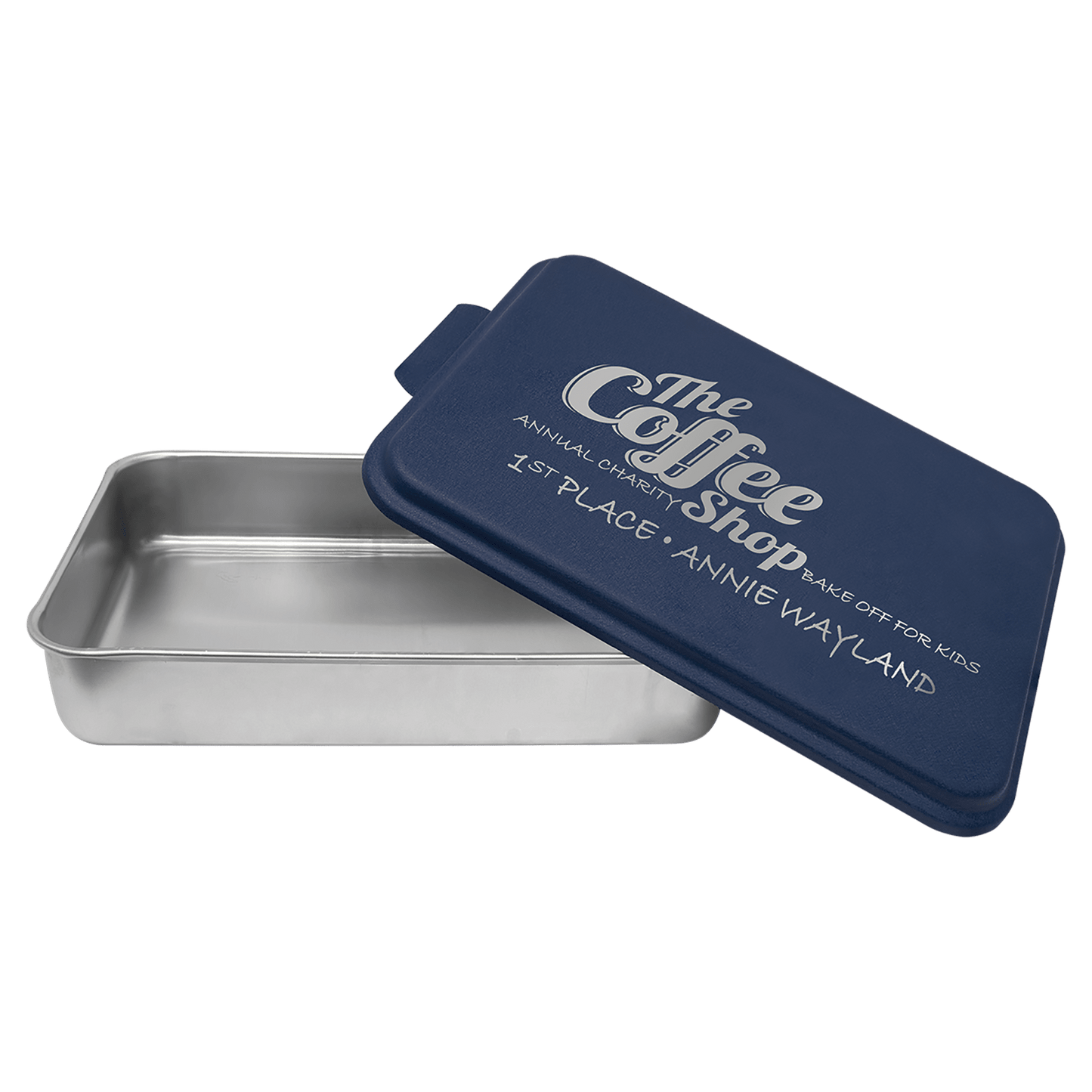 Aluminum Cake Pan with Powder Coated Lid