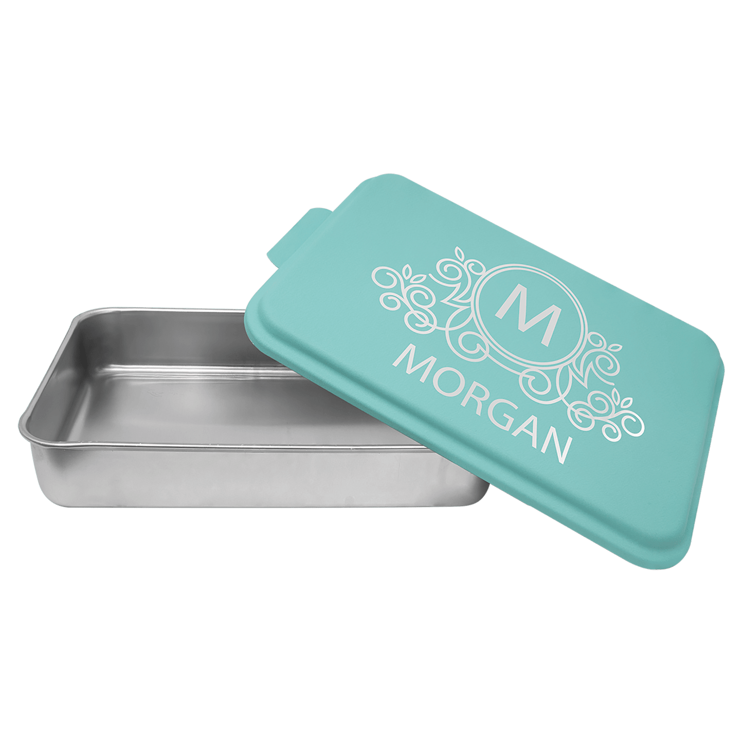 Aluminum Cake Pan with Powder Coated Lid