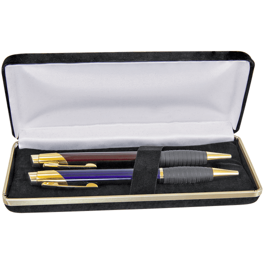 Black Velvet Pen Case