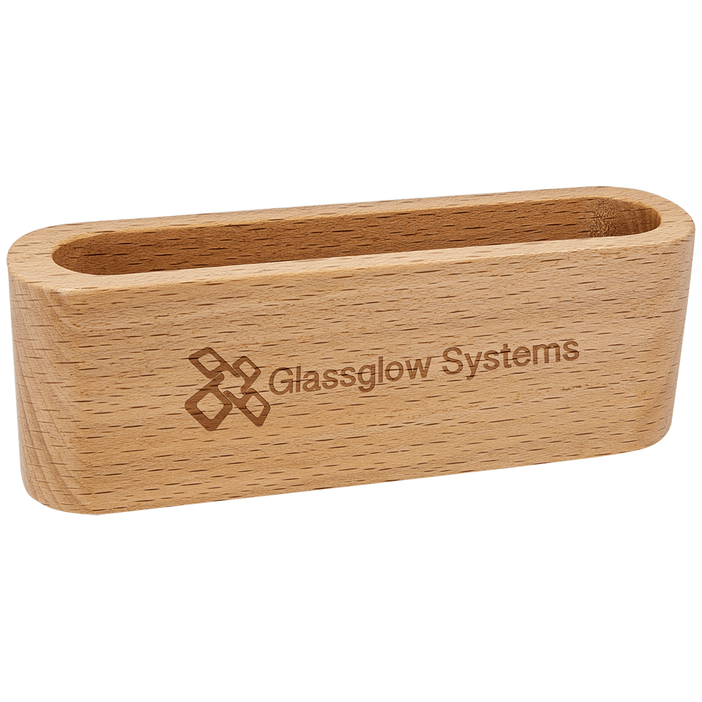 Wood Business Card Holder