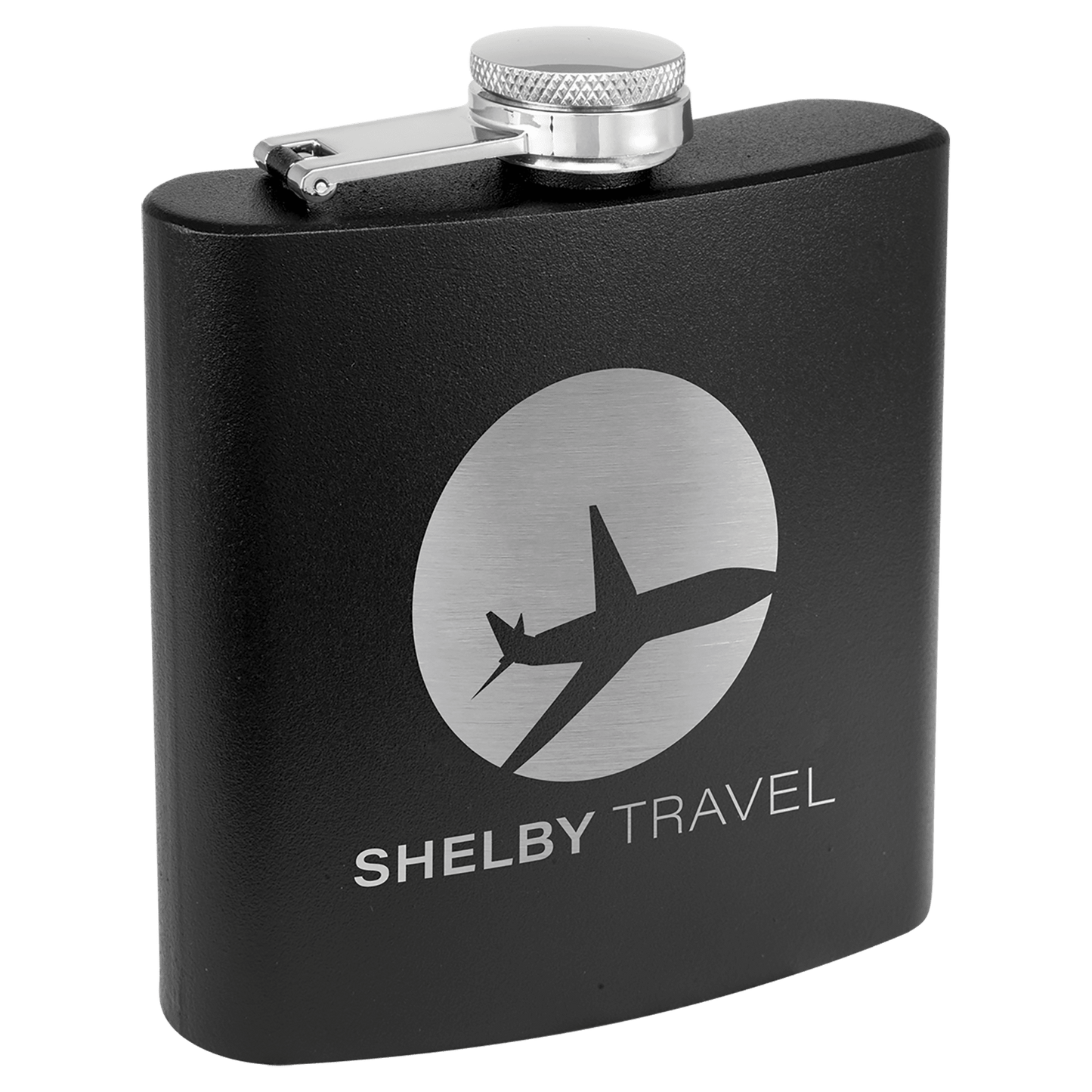 Powder Coated Laserable Stainless Steel Flask