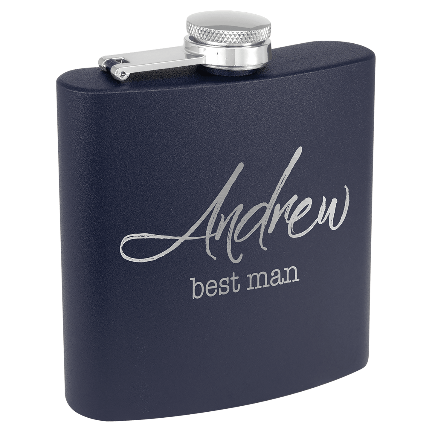 Powder Coated Laserable Stainless Steel Flask