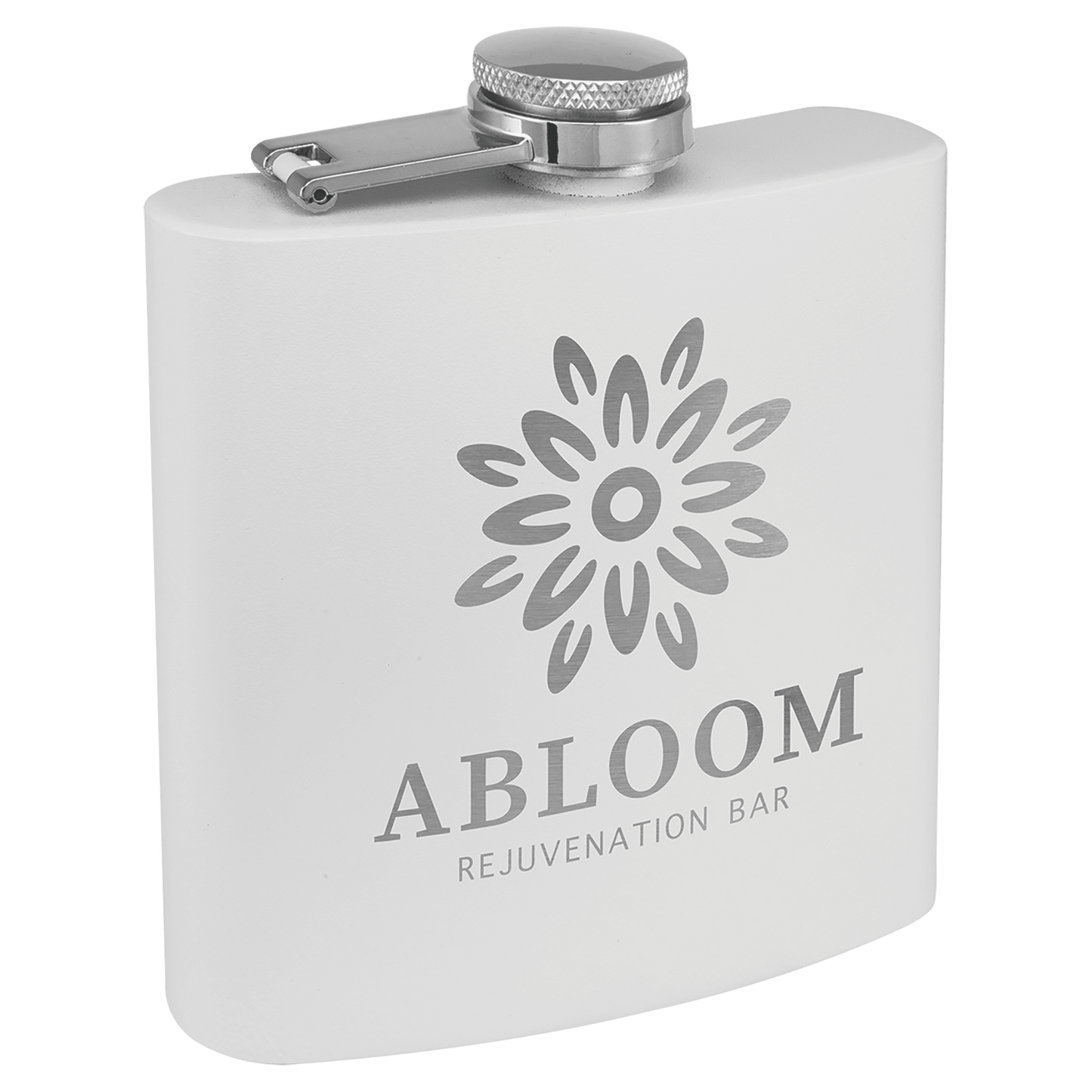 Powder Coated Laserable Stainless Steel Flask