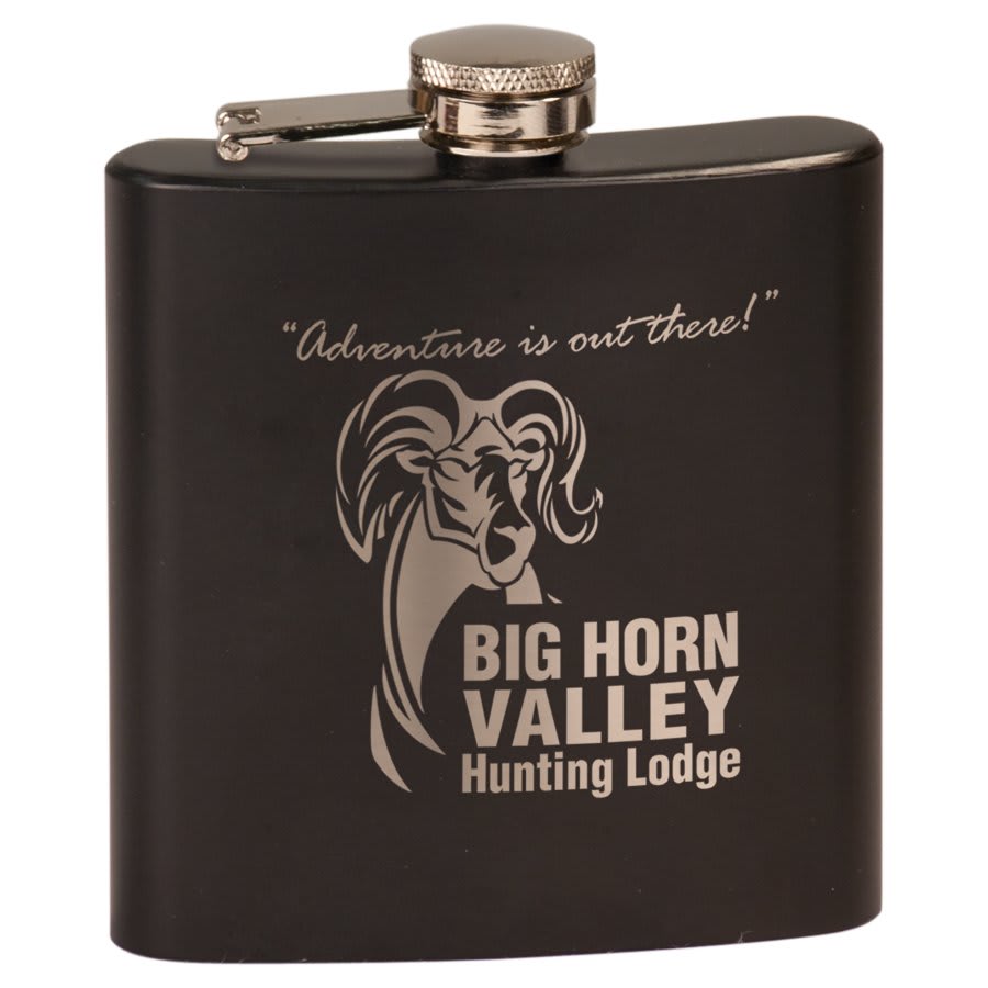 Laserable Stainless Steel Flask