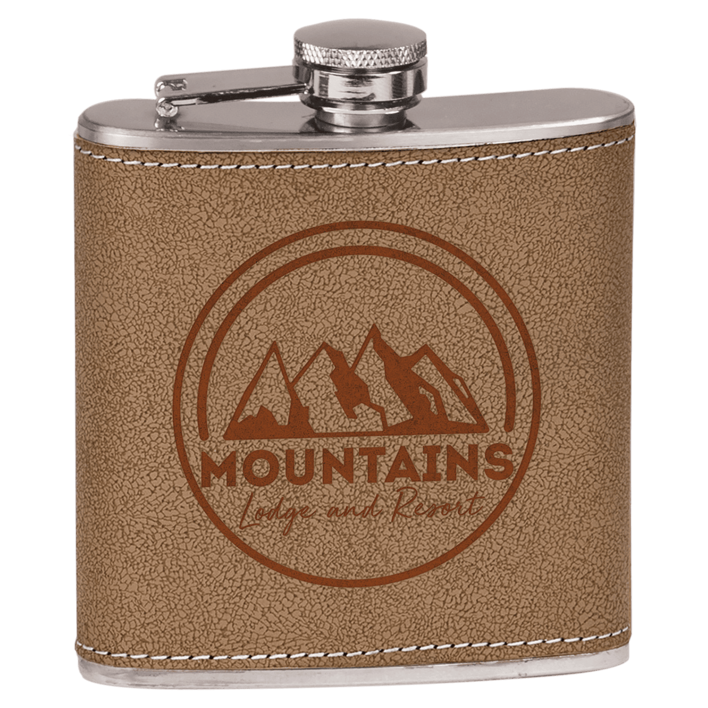 Laserable Stainless Steel Flask