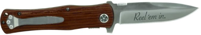 4 1/2" Wood Handle Knife