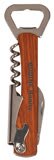 Wood Corkscrew Bottle Opener