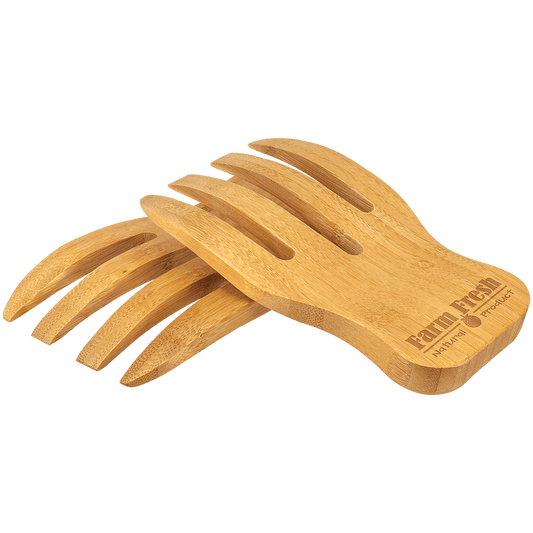 Bamboo Salad Hands Set