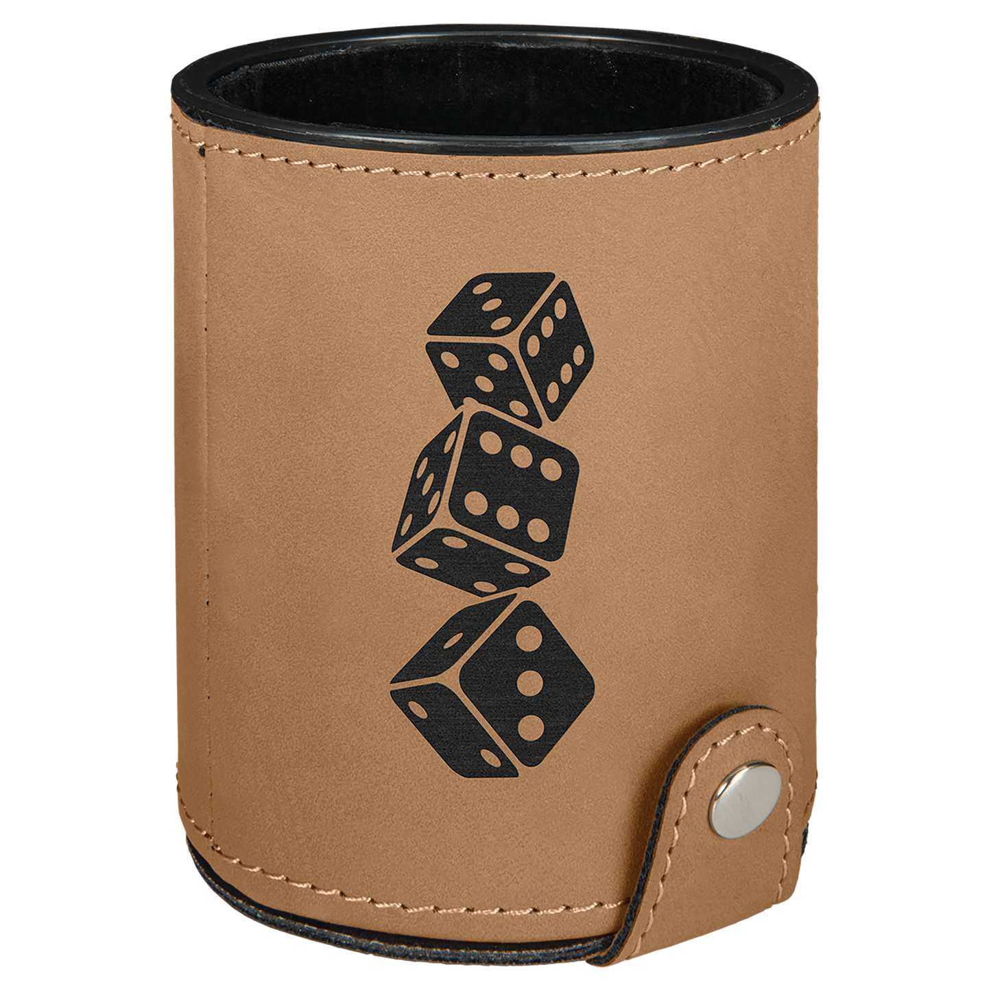 Leatherette Dice Cup Set