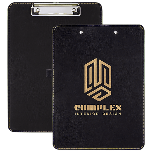 Laserable Leatherette Clip Board