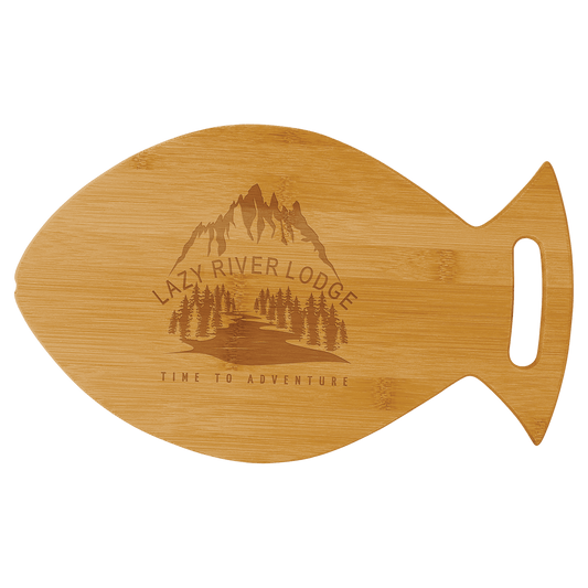 Bamboo Fish Shaped Cutting Board