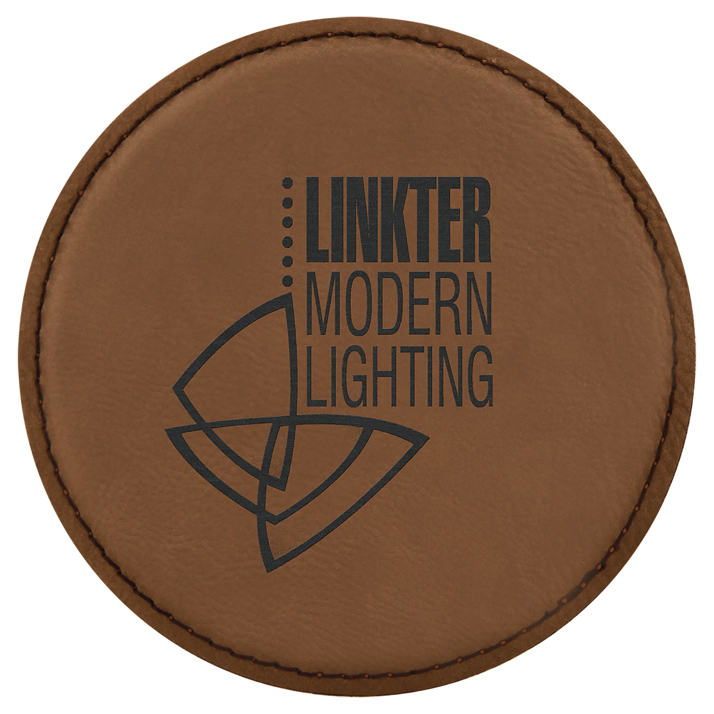 Laserable Leatherette Coaster