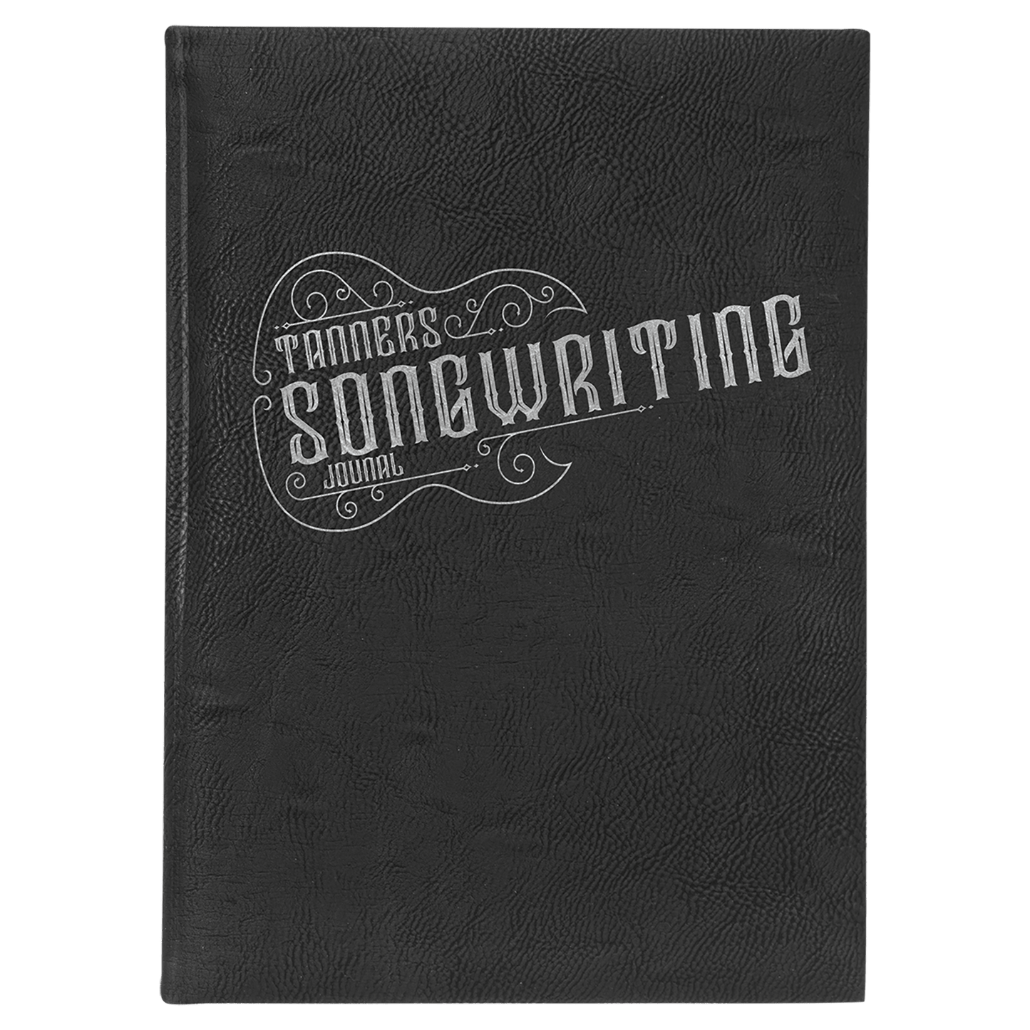 Lasered Leatherette Journal with Lined Paper