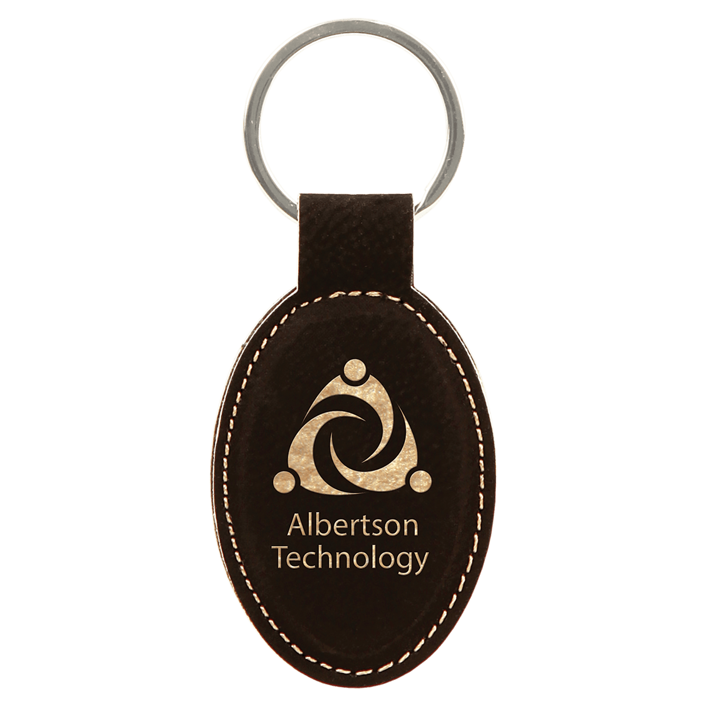 Leatherette Keychain