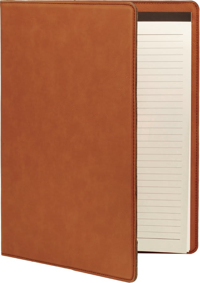 Leatherette Portfolio with Notepad