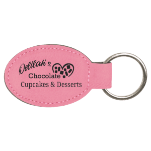 Leatherette Keychain