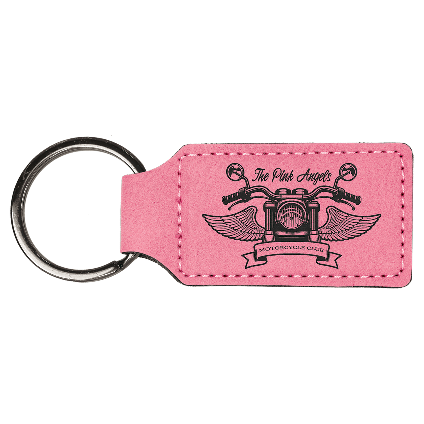 Leatherette Keychain