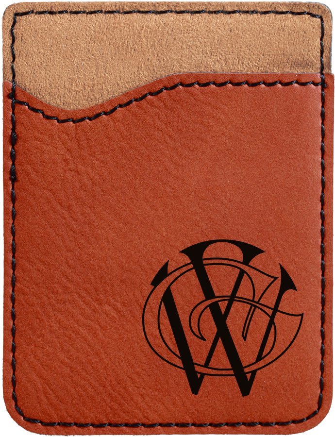 Laserable Leatherette Phone Wallet