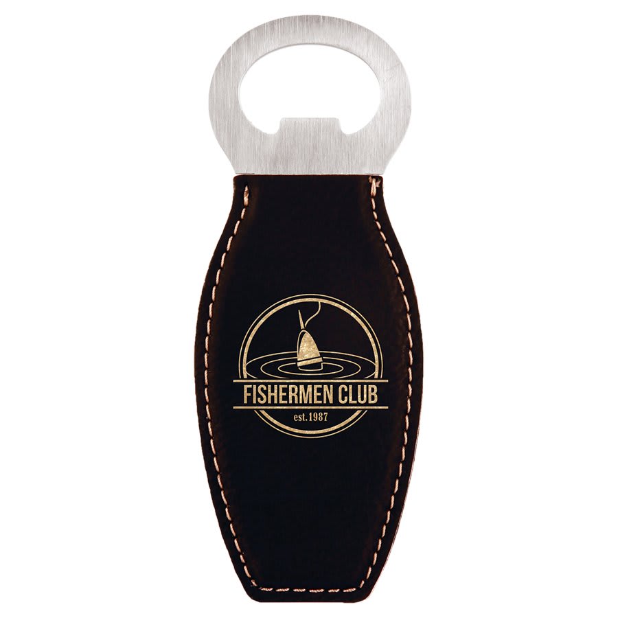 Leatherette Magnetic Bottle Opener