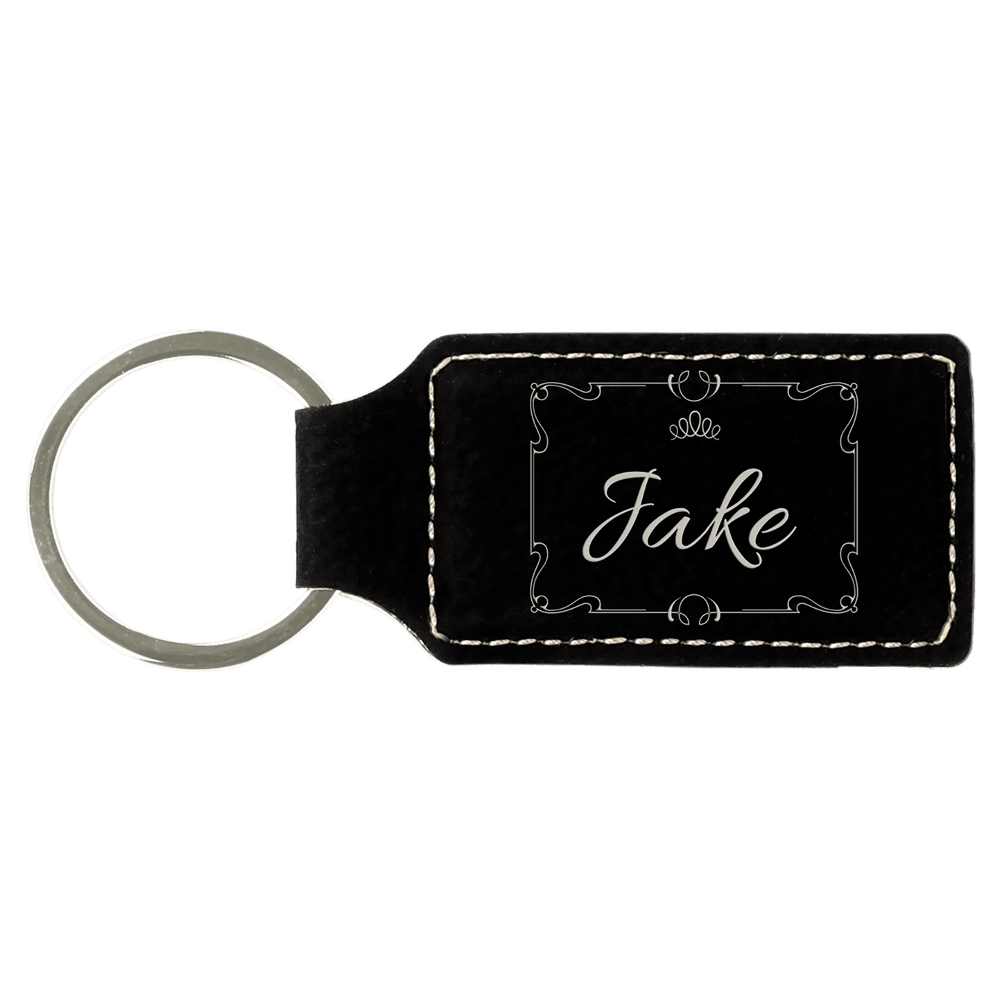 Leatherette Keychain