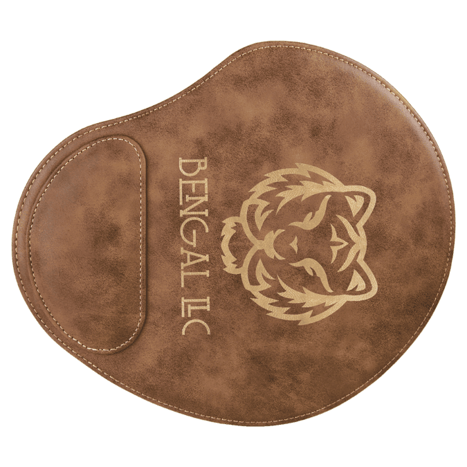 Laserable Leatherette Mouse Pad