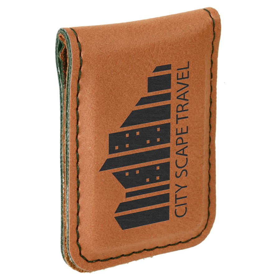 Leatherette Money Clip