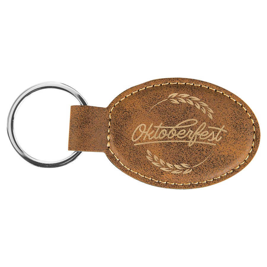 Leatherette Keychain