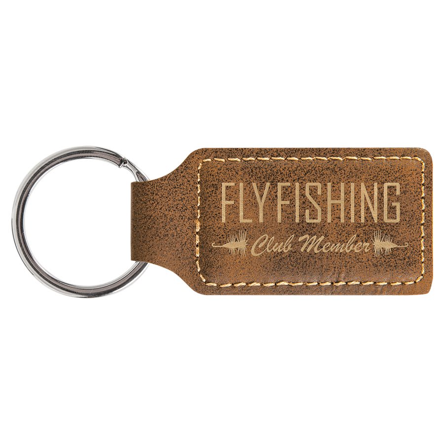 Leatherette Keychain