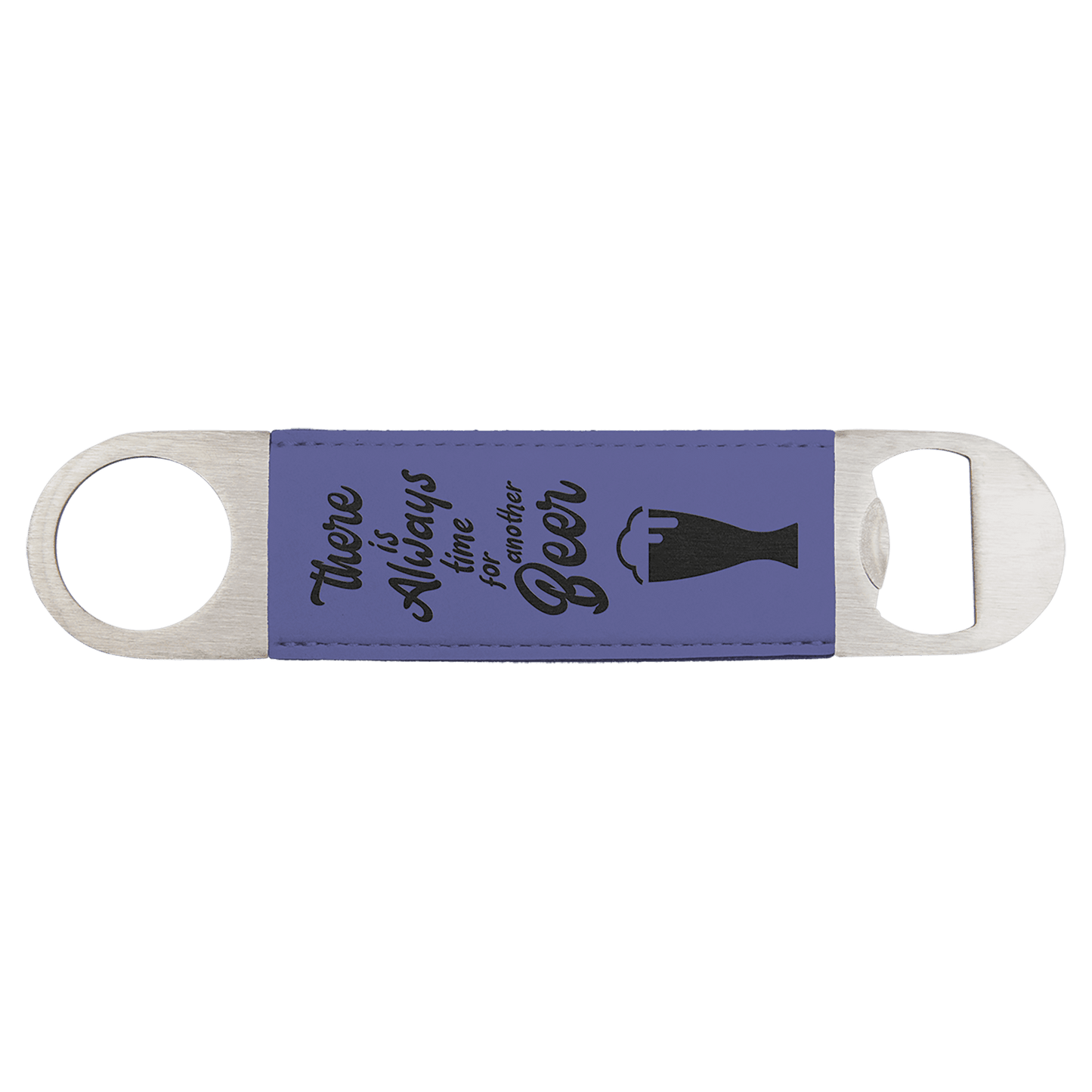 1 1/2" x 7" Leatherette Bottle Opener