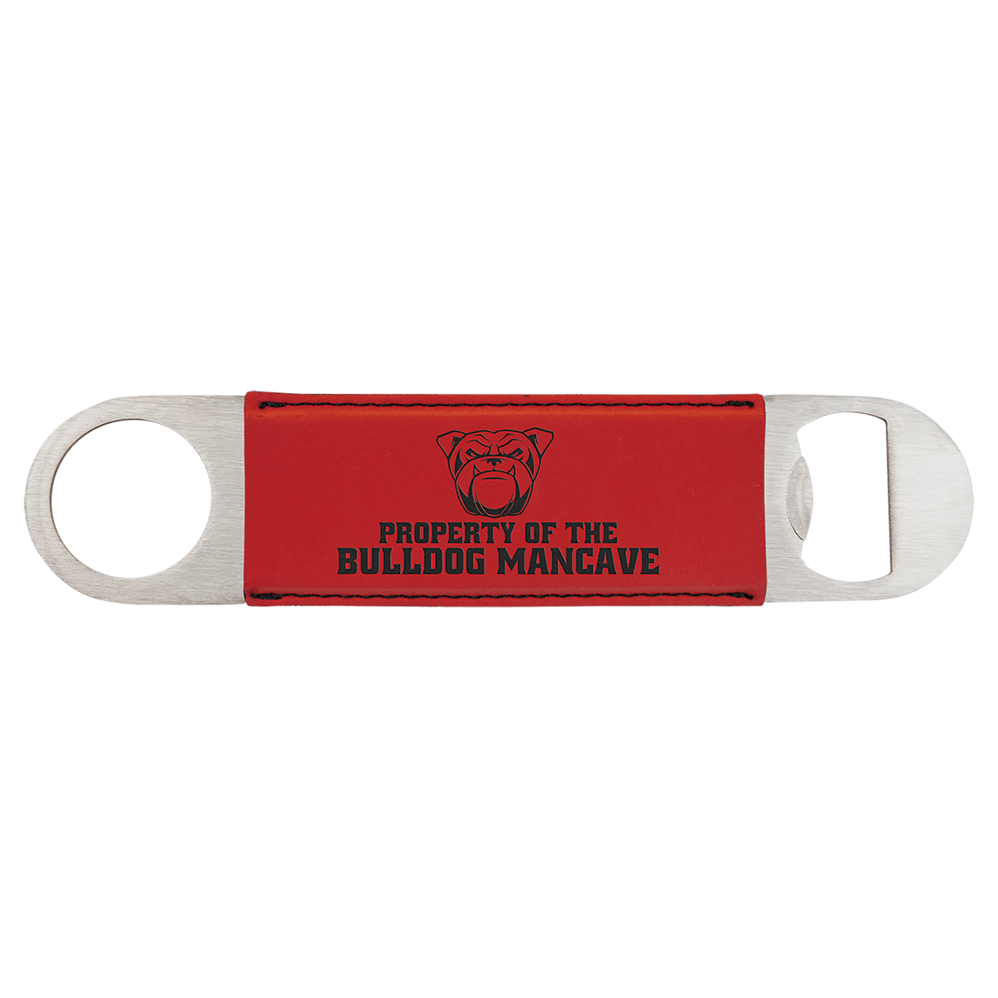 1 1/2" x 7" Leatherette Bottle Opener