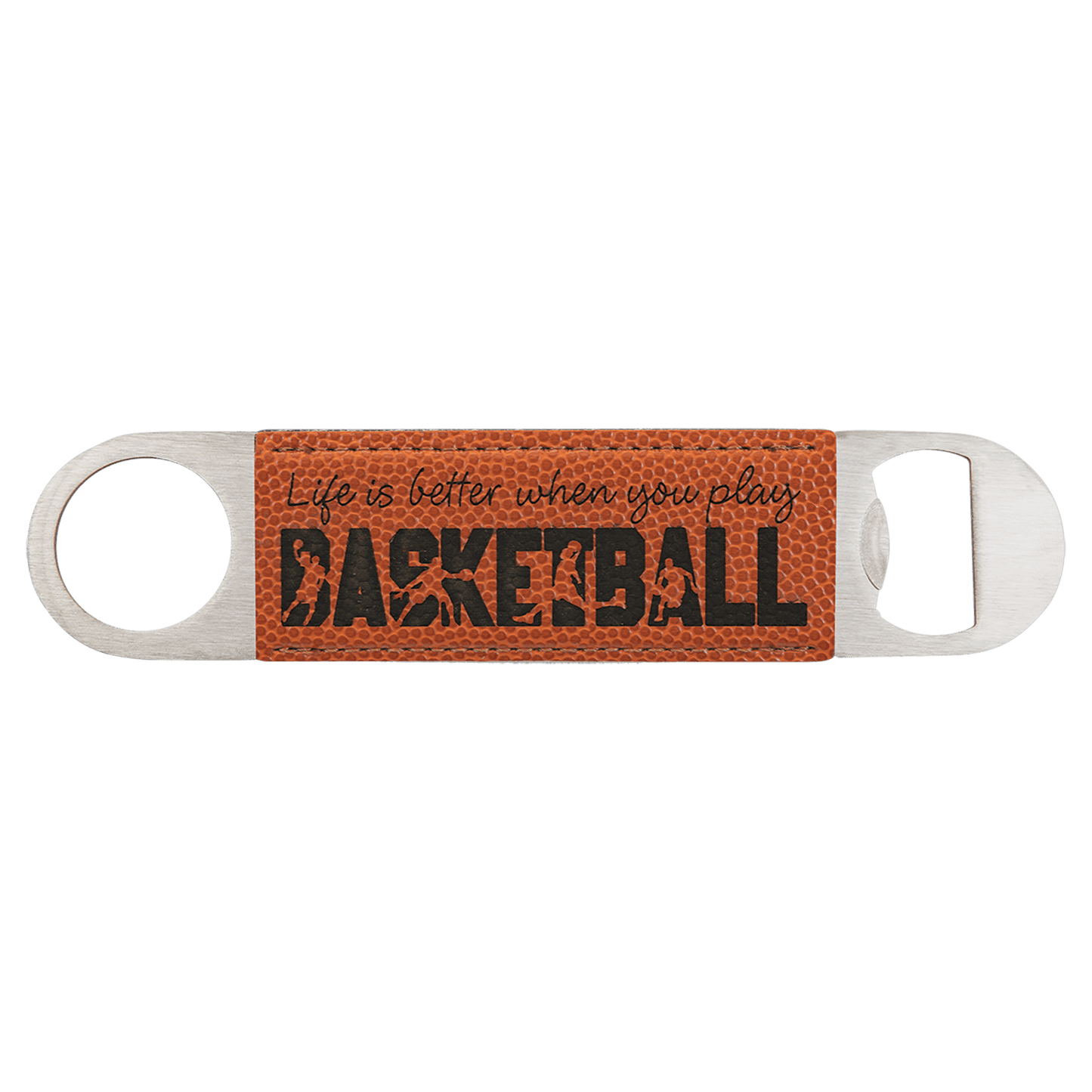 1 1/2" x 7" Leatherette Bottle Opener