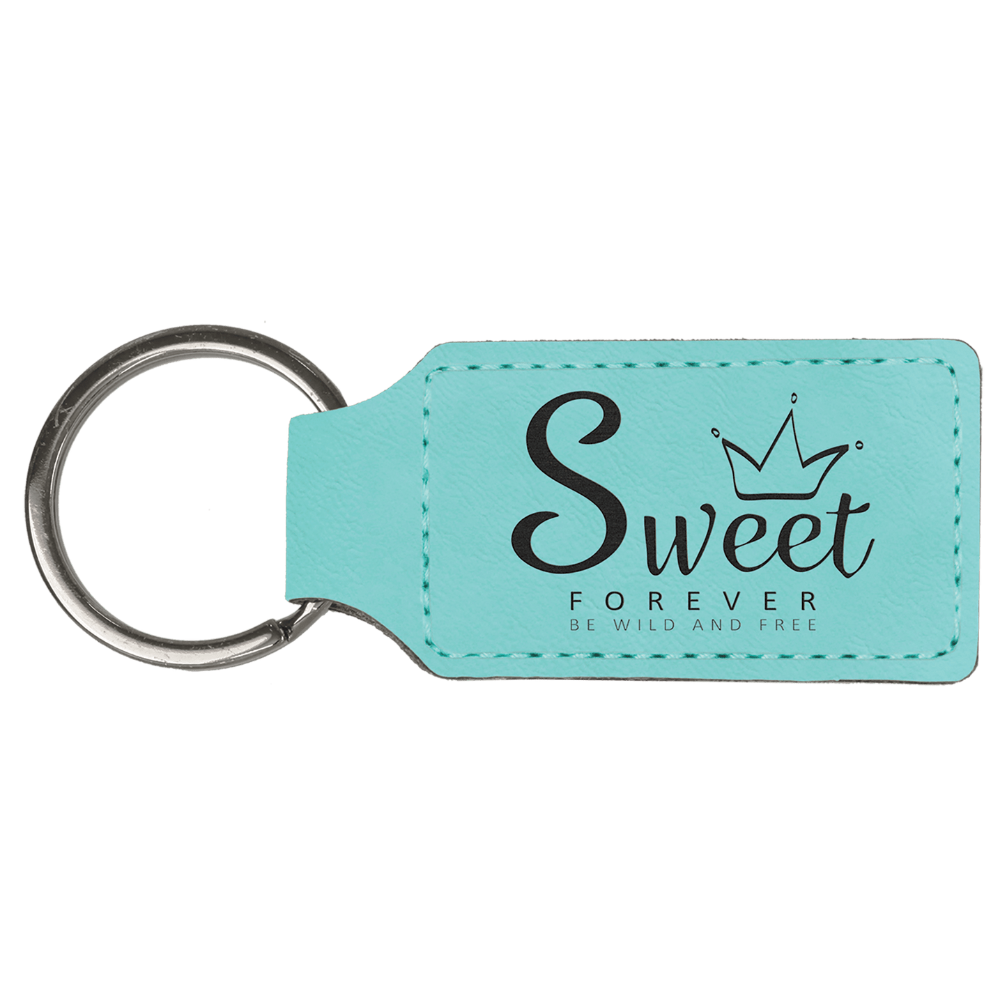 Leatherette Keychain