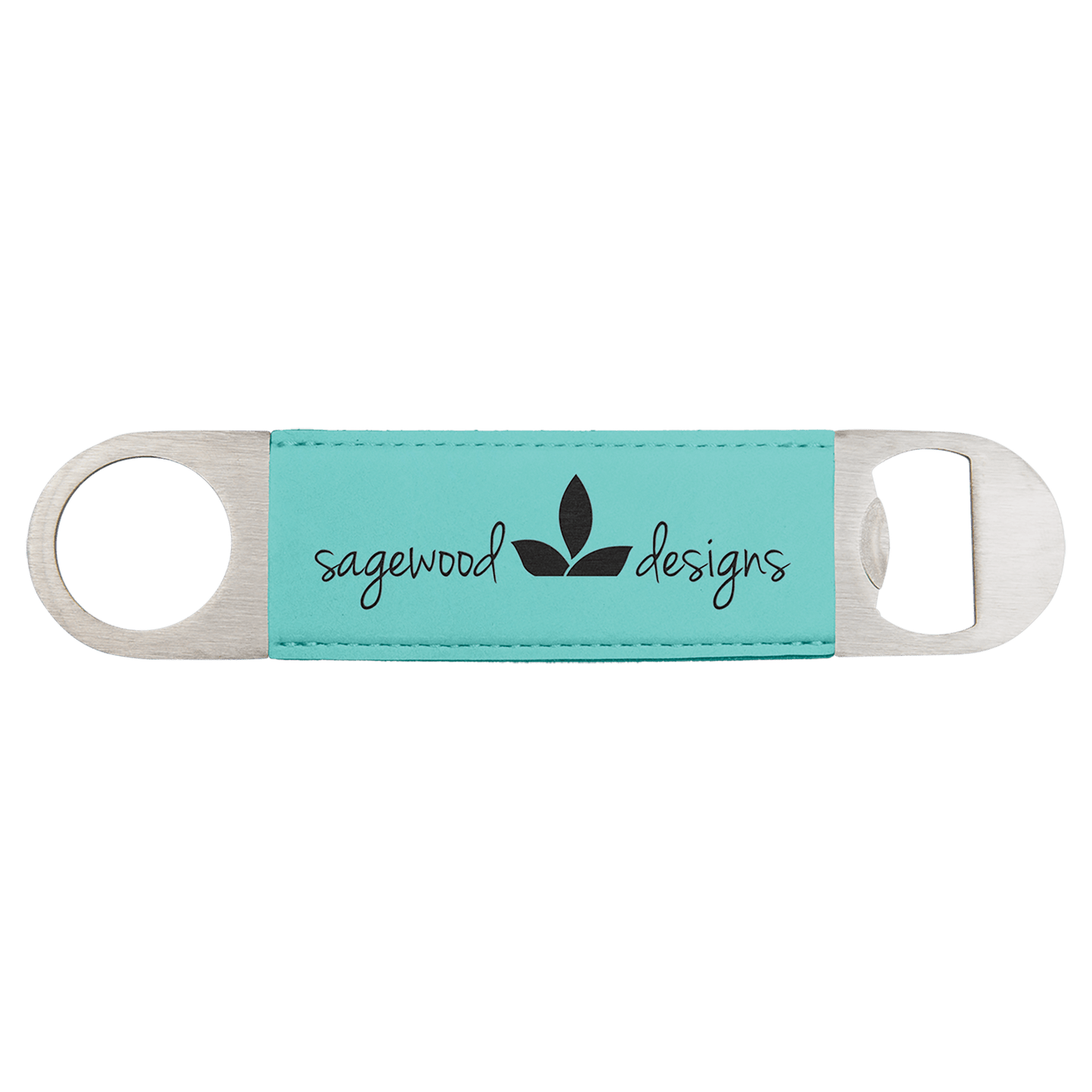 1 1/2" x 7" Leatherette Bottle Opener