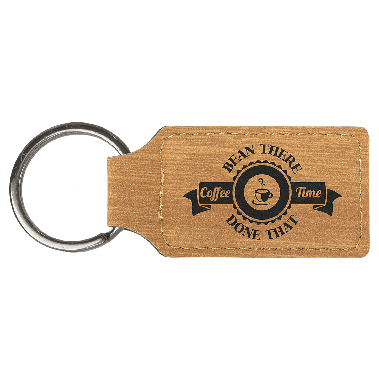 Leatherette Keychain