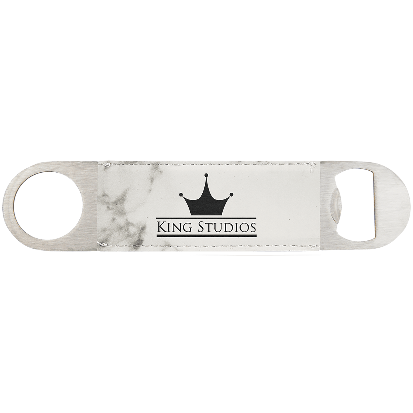 1 1/2" x 7" Leatherette Bottle Opener