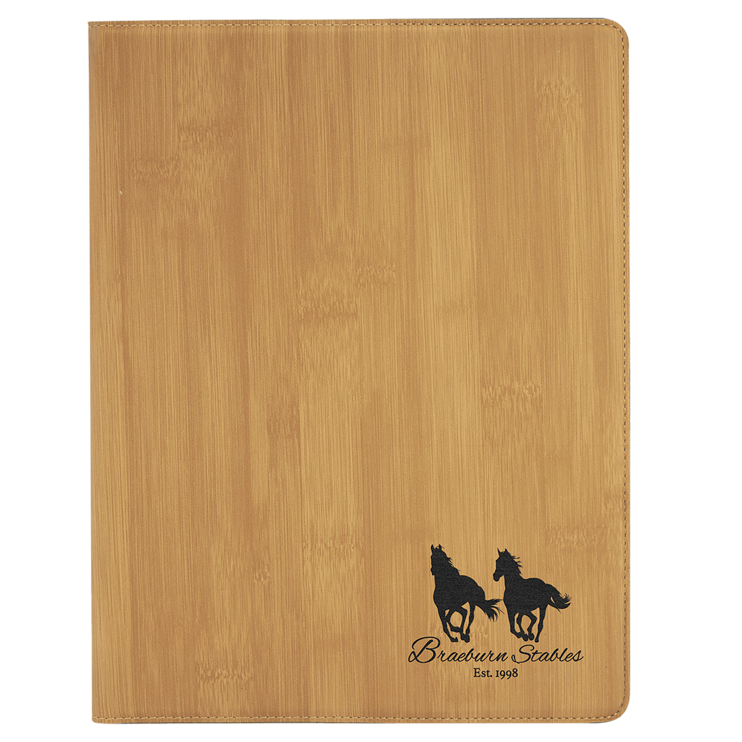 Leatherette Portfolio with Notepad