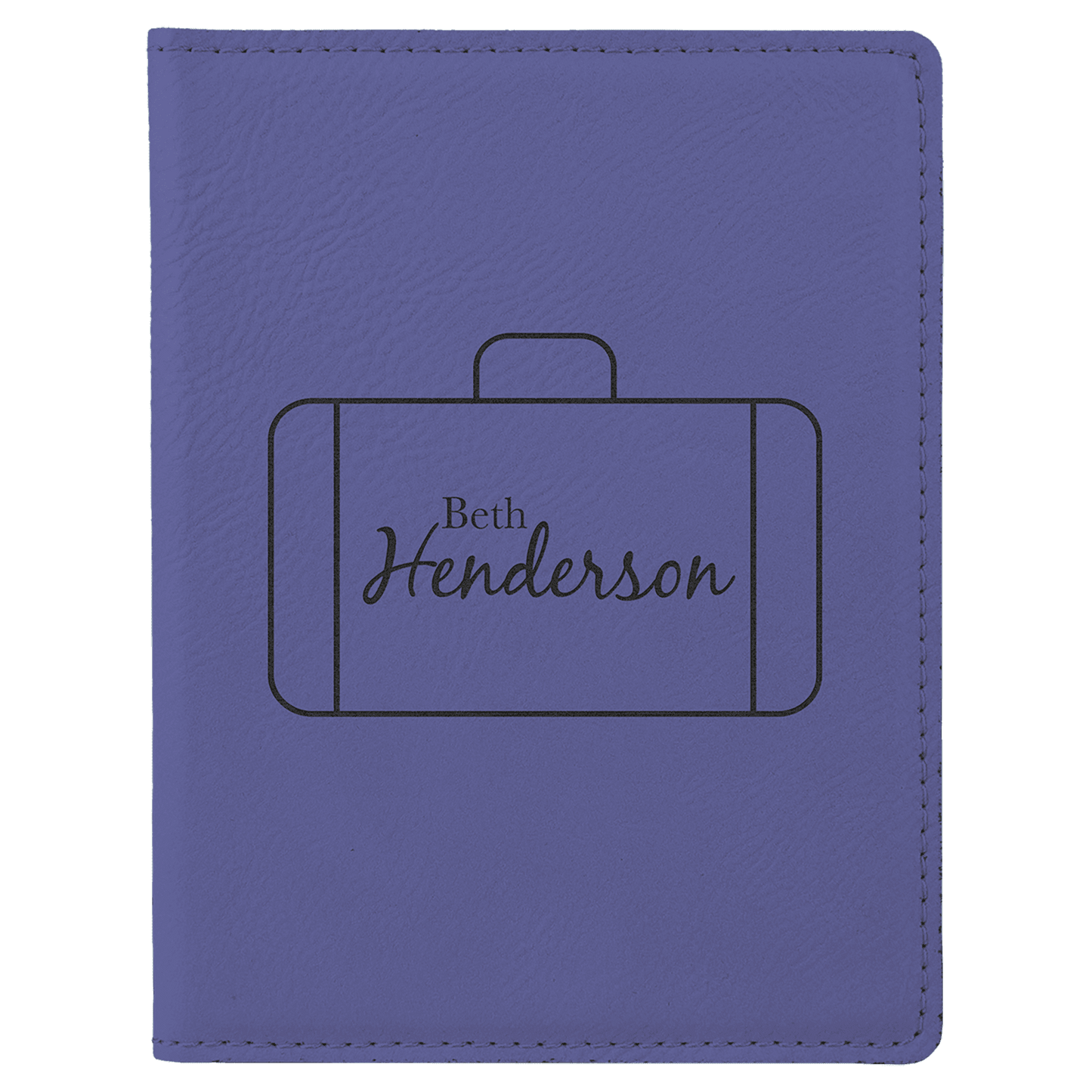 Leatherette Passport Holder