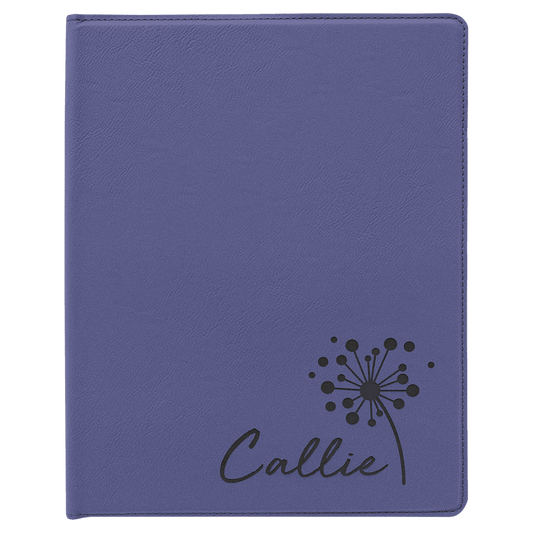 Leatherette Portfolio with Notepad