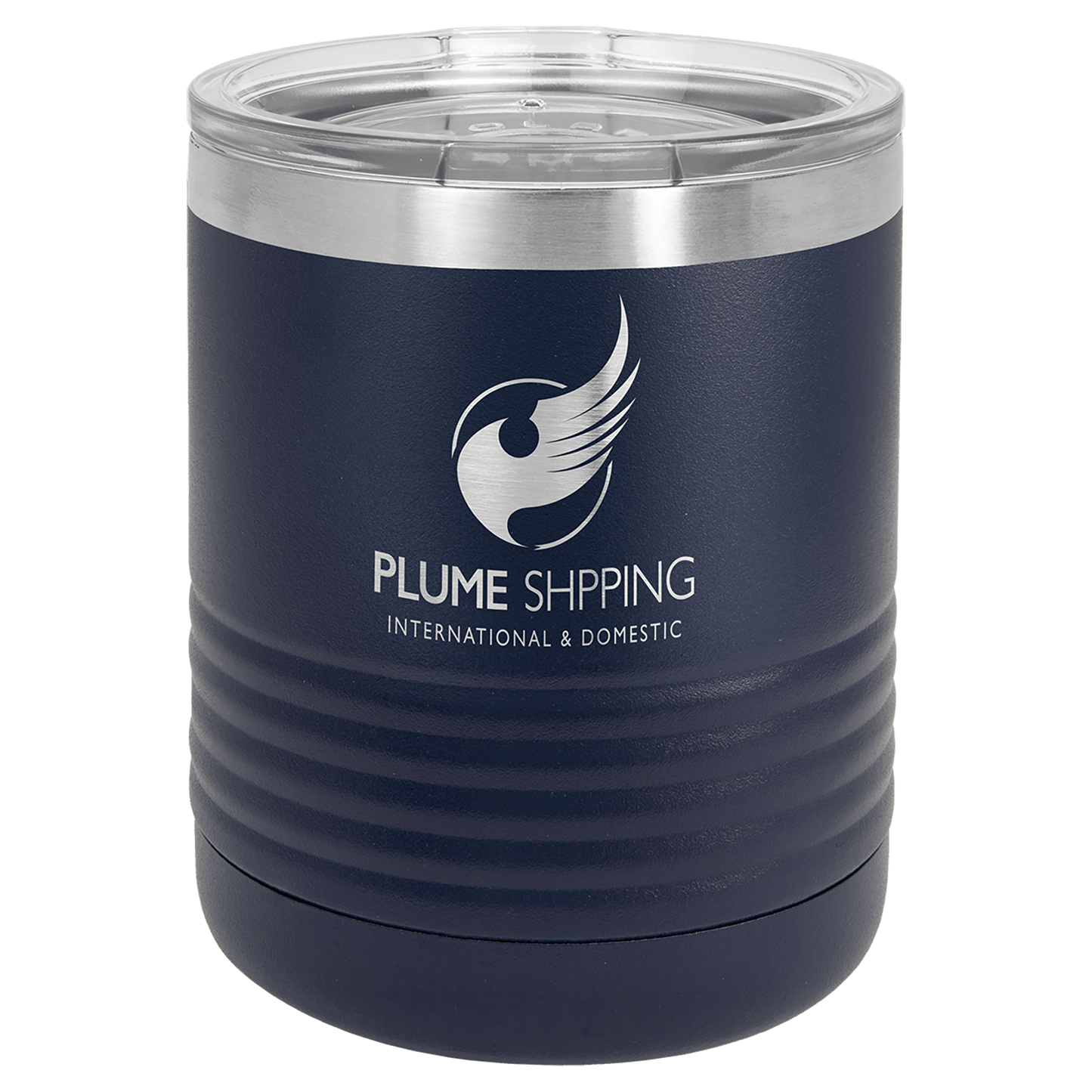 Polar Camel 10 oz. Vacuum Insulated Ringneck Tumbler with Clear Lid