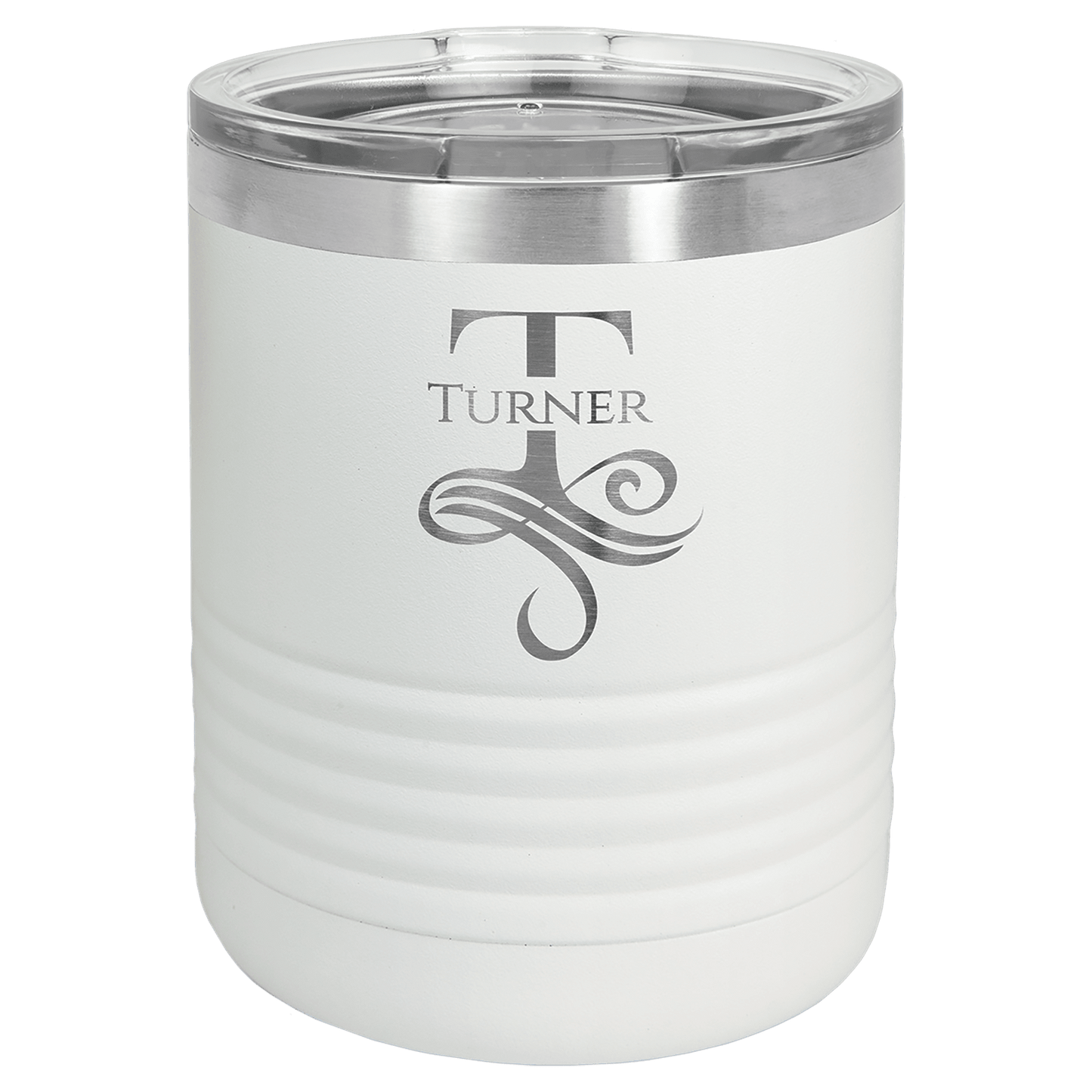 Polar Camel 10 oz. Vacuum Insulated Ringneck Tumbler with Clear Lid