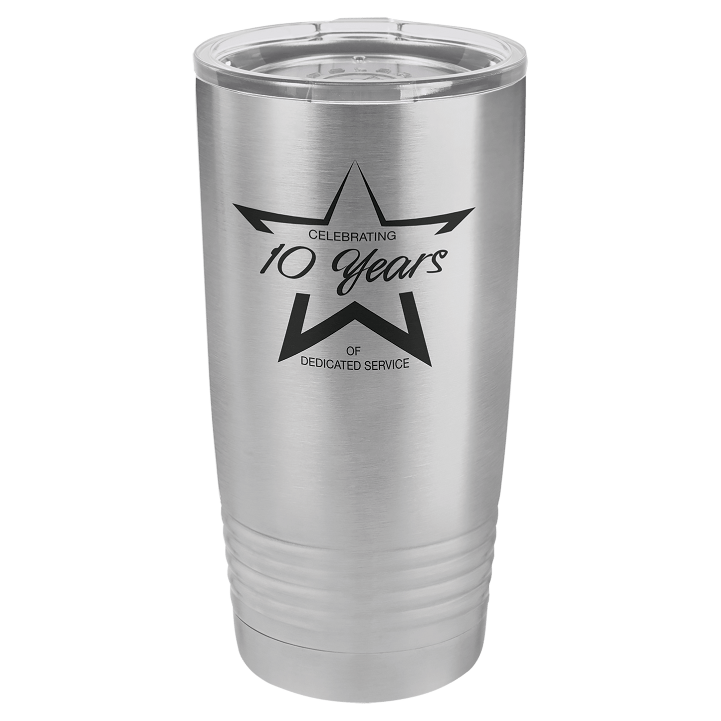 Polar Camel 20 oz. Vacuum Insulated Ringneck Tumbler with Clear Lid