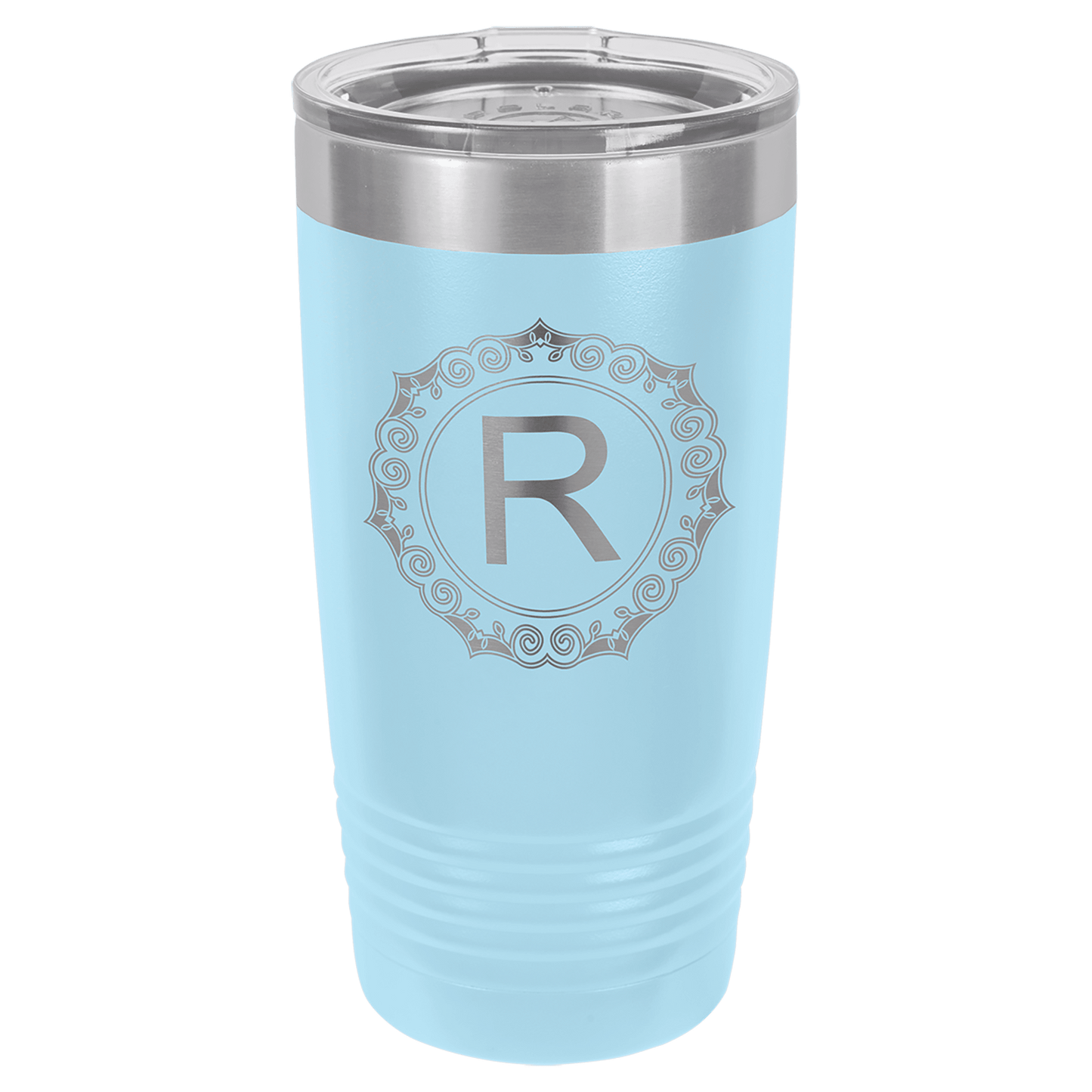 Polar Camel 20 oz. Vacuum Insulated Ringneck Tumbler with Clear Lid