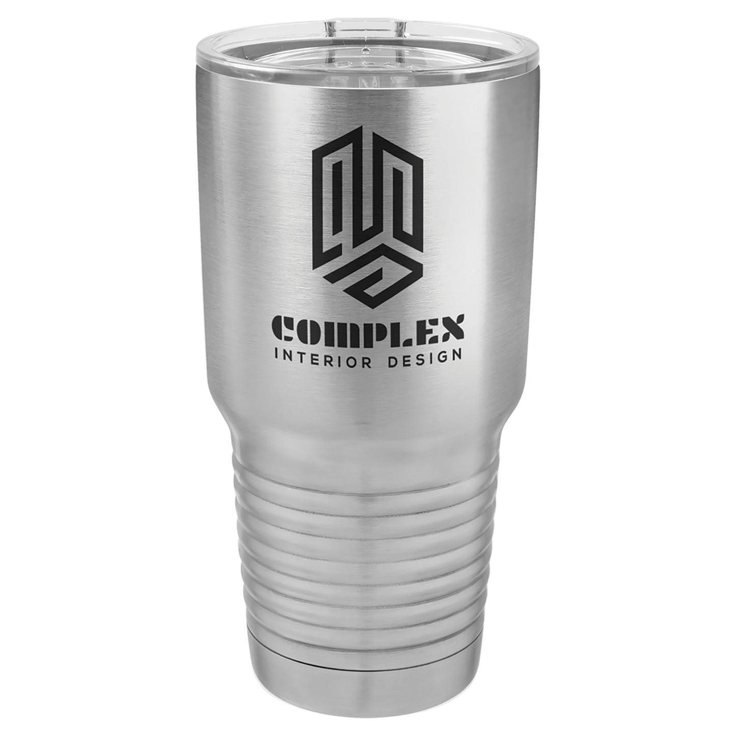 Polar Camel 30 oz. Vacuum Insulated Ringneck Tumbler with Clear Lid