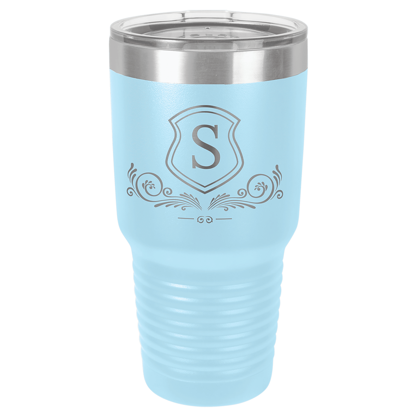 Polar Camel 30 oz. Vacuum Insulated Ringneck Tumbler with Clear Lid