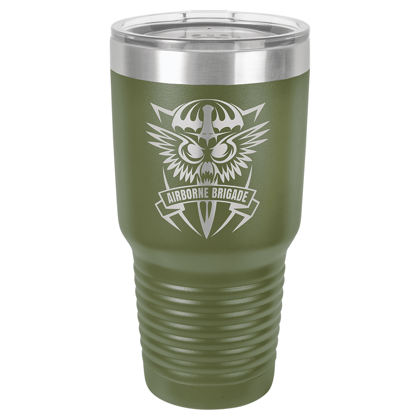 Polar Camel 30 oz. Vacuum Insulated Ringneck Tumbler with Clear Lid